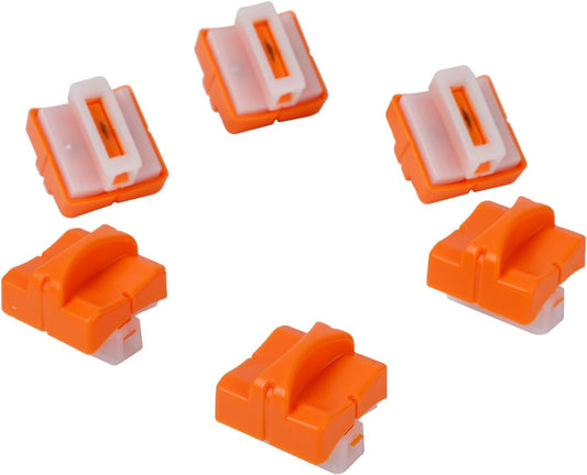 6 Pieces Paper Cutter Replacement Blade Paper Trimmer Replacement Blade Refill with Automatic Security Safeguard- A4 Paper Cutter Blade Refill