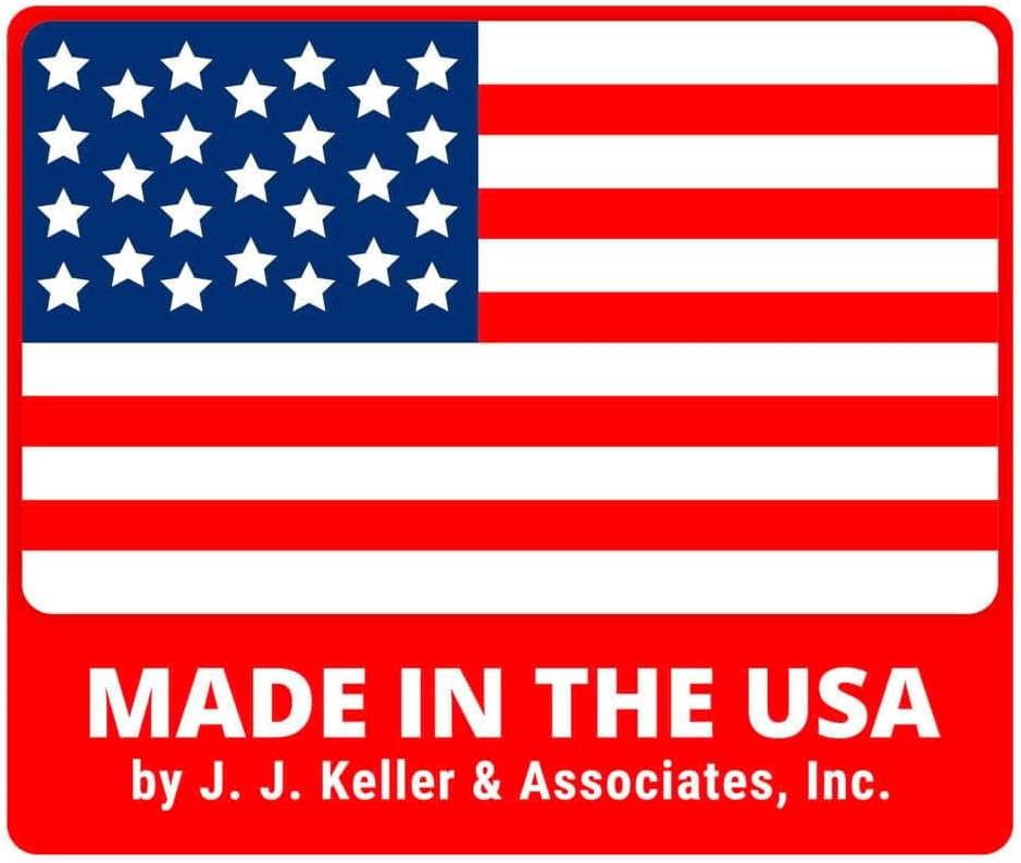 J. J. Keller 25-Pack, Record of Annual Inspection Form with Inspection Decal, 2-Ply Carbonless Form, DOT Compliant