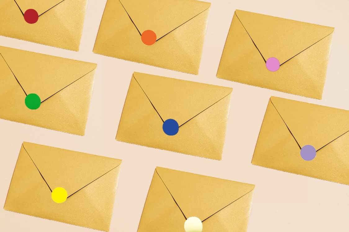 1 Inch Removable Color Code Dot Sticker Round Labels,Garage Sale Stickers Price Tags Label Blank Yard Sale Circle Dot Stickers Removable Writable Not Blurry (1050 Pack,Blue)