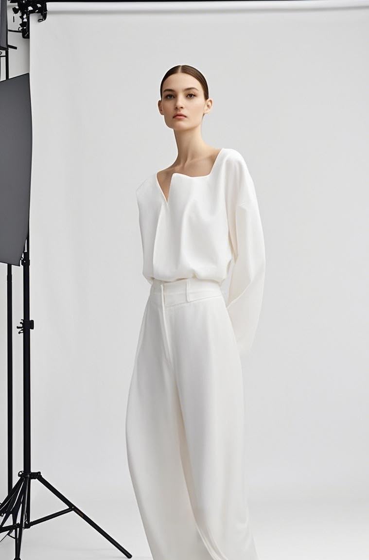 6X9 ft Photo Backdrop White Backdrop for Photoshoot, Non-Reflective Soft White Backdrop for Home Studio, Baby Photography, YouTube Content & Live Streaming（only 1x Background）