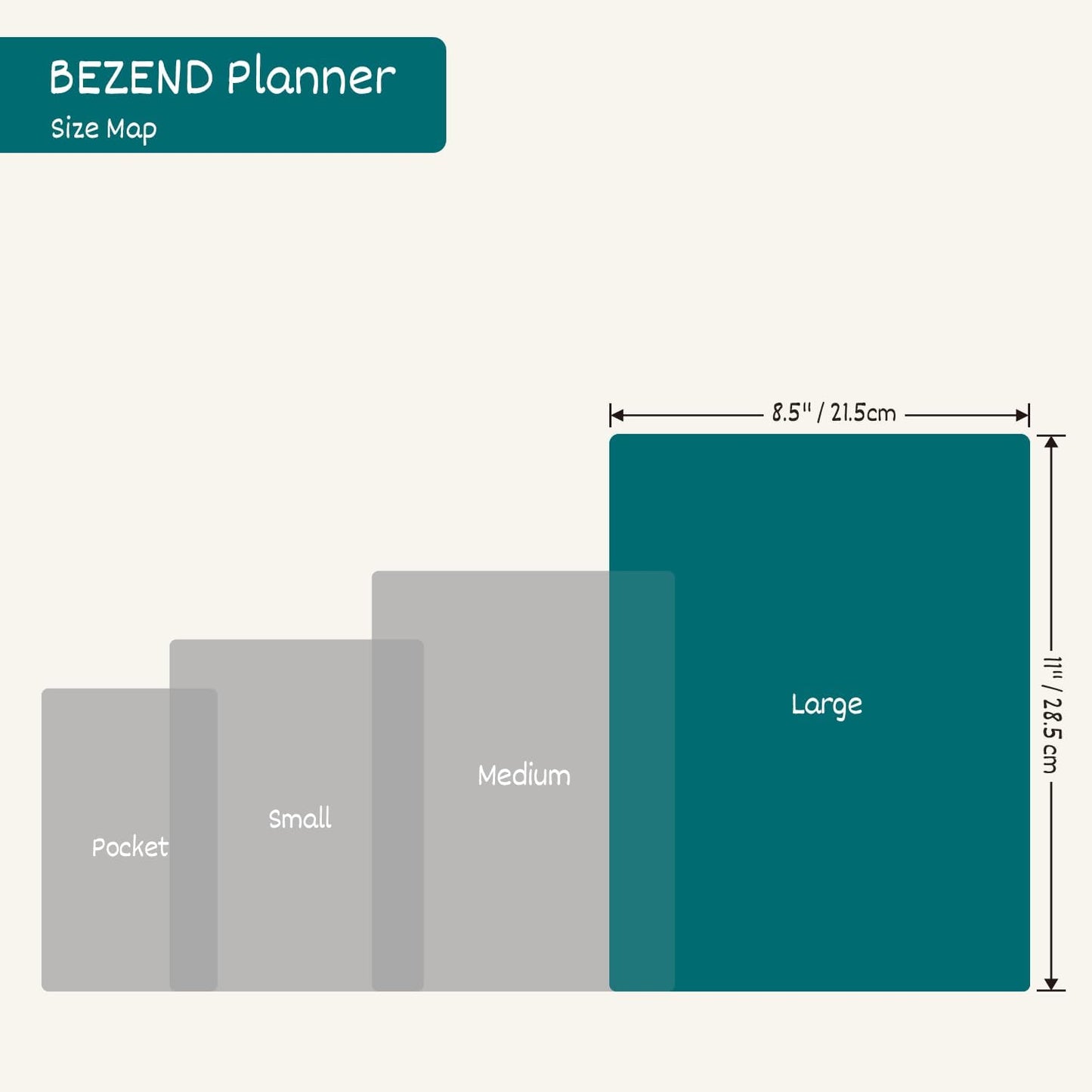 BEZEND Weekly Planner 2025-2026 with 2 Columns, 8.5" x 11" Academic Calendar 18 Months (Jul 25-Dec 26) Life Work Appointment Book with Monthly Tab, PU Leather Softcover Spiral - Mustard