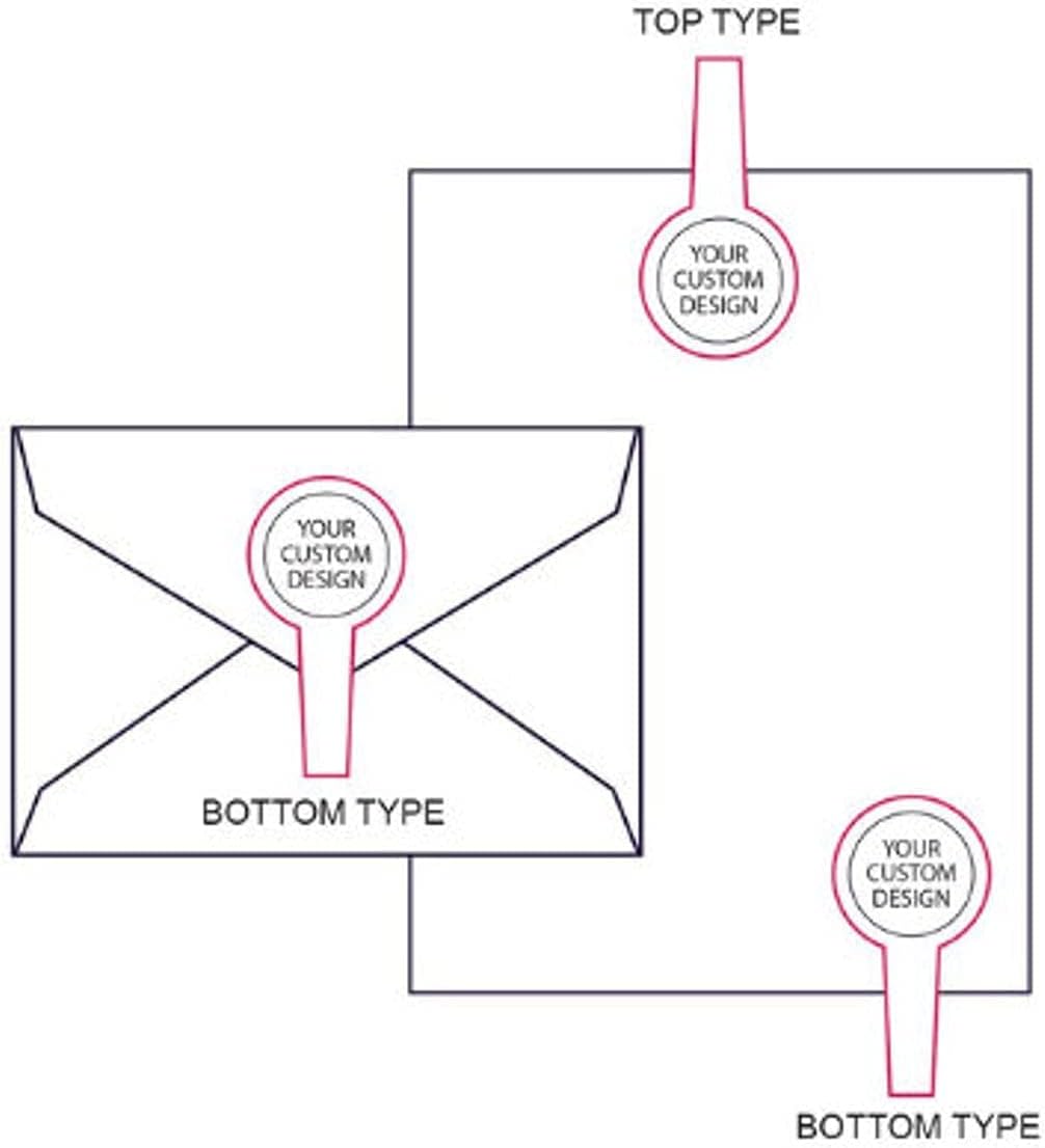 10+ Designs Custom Book Embosser with Your Name from The Library of, Book Belongs to, Floral Ex Libris, Great Book Lover Gift 1 x 5/8" (Initials)