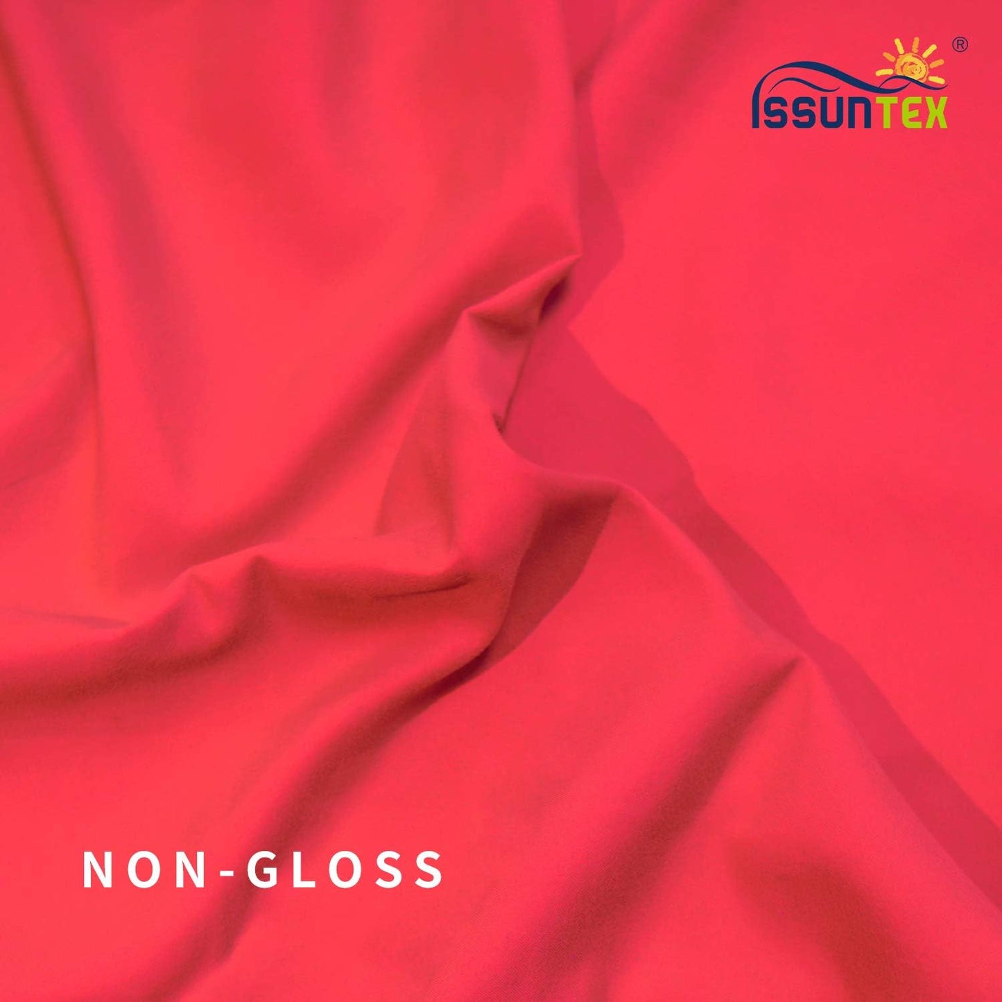 ISSUNTEX 10X24 ft Background Muslin Backdrop, Photo Studio, Collapsible High Density Screen for Video Photography and Television-Red