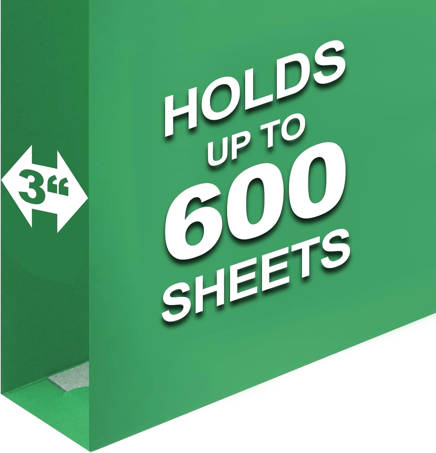 HERKKA Extra Capacity Legal Size Hanging File Folders, 30 Pack Reinforced Legal Size Hanging Folders with Heavy Duty 3 Inch Expansion, Designed for Bulky Files, Medical Charts, Assorted Colors