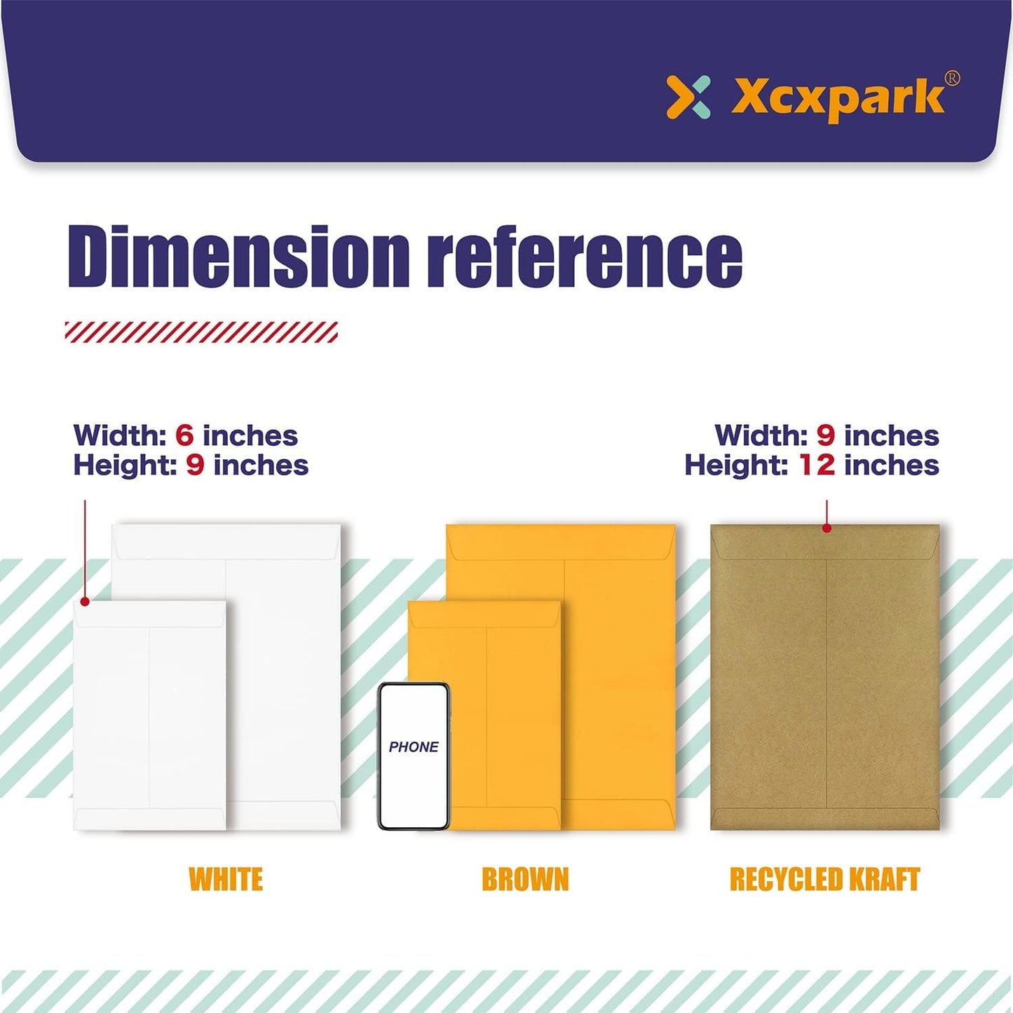 120 PCS 10x13 inches Security Catalog Envelopes Printable Self Seal Envelopes, Anti Tear Recycled Kraft Envelopes for Invitation Cards, Pictures, Photos, Documents