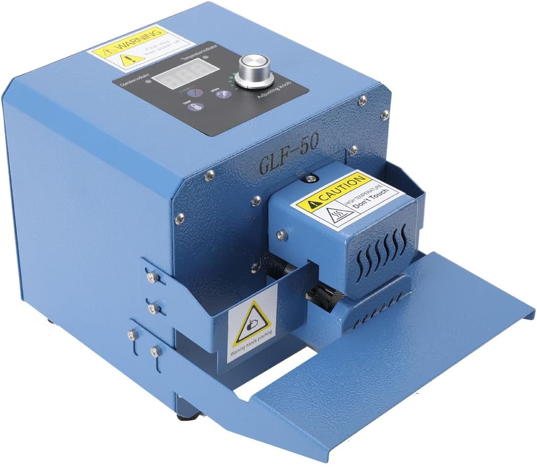 Heat Sealer Machine,Commercial Plastic Bag Sealer,Automatic Plastic Bag Heat Sealing Machine, Continuous Roller Sealer Temperature Control, Bag Sealer For Cookies,Small Shops,Home Kitchen