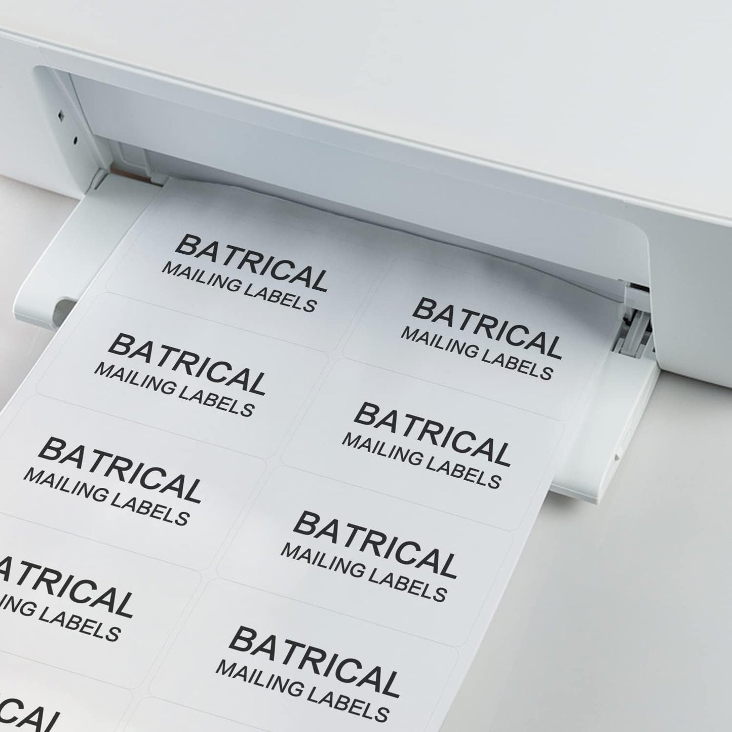 2"×4" Shipping Labels 500 Labels Sticker Paper for Laser/Ink Jet Printer mailing Labels 8.5"*11" White 10 per Sheet