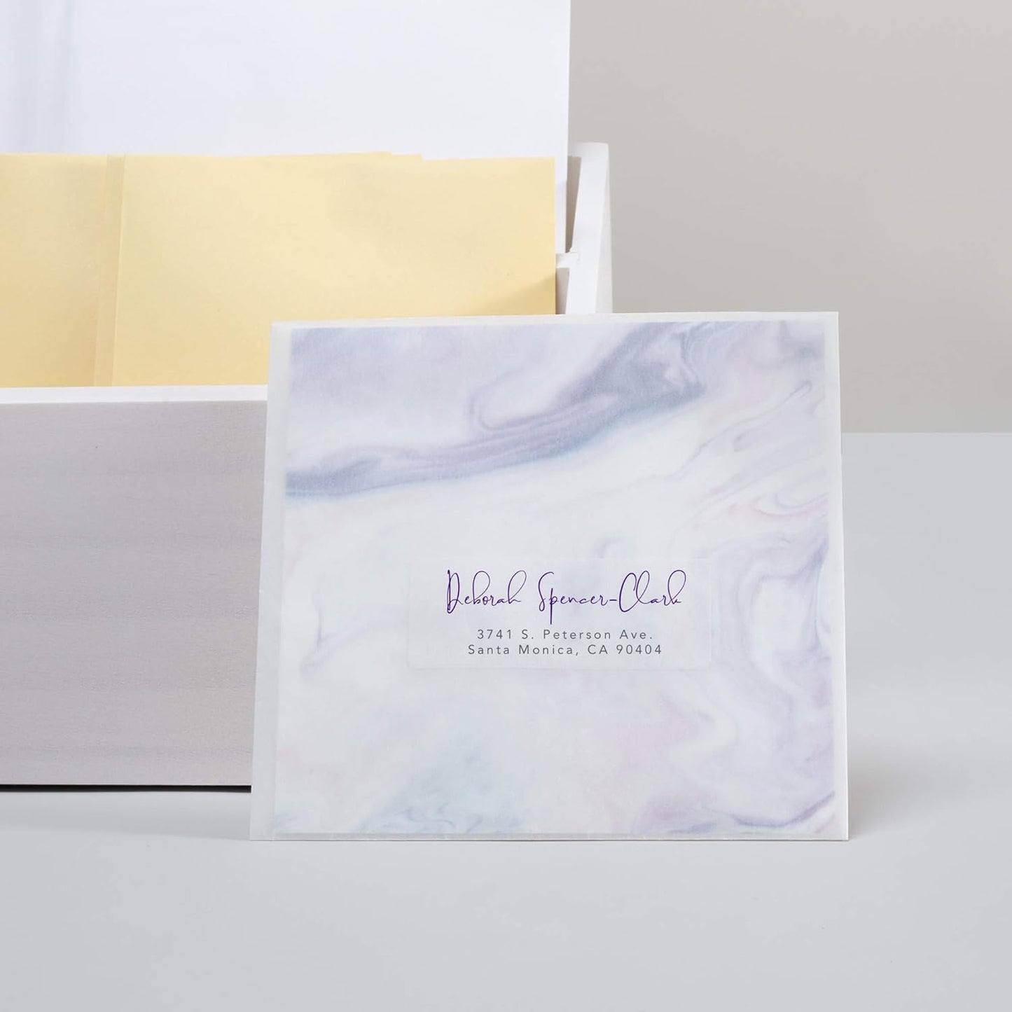 Avery Matte Clear Address Labels, Sure Feed Technology, Inkjet, 1" x 2-5/8", 300 Labels, 5 Packs (18660)