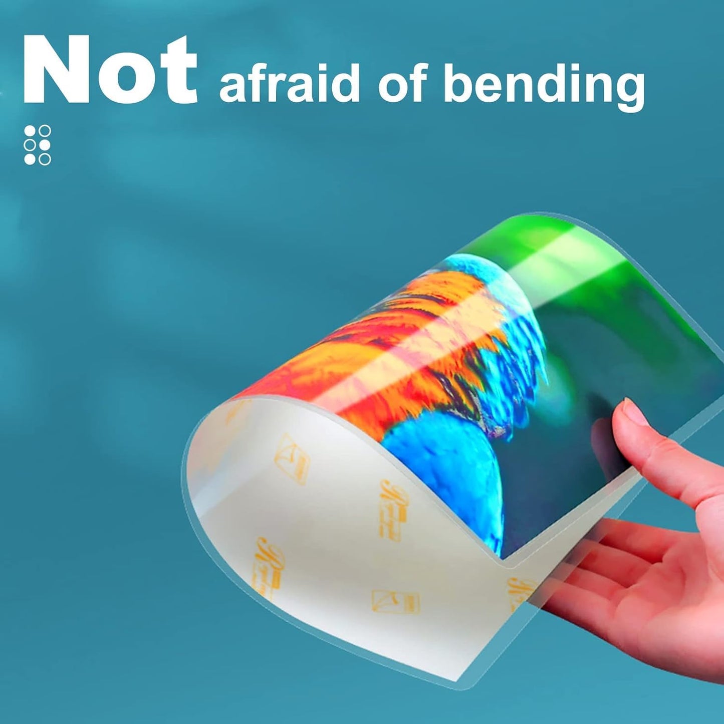 3 mil Thermal Laminating Sheets, Holds 8.5" x 11" Sheets, Thermal Laminating Pouches for Laminator, 9" X 11.5" Letter Size Thermal Laminating Paper, Round Corner 500 Pack