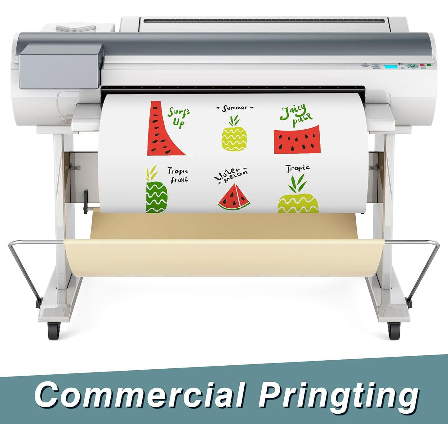 Amylove Blank White Surface Magnet Sheets 36 Inch x 3 Feet, 30 Mil Magnetic Roll Printable Flexible Vinyl Blank Magnetic Sign Sheet Safe for Vehicles DIY Craft Project