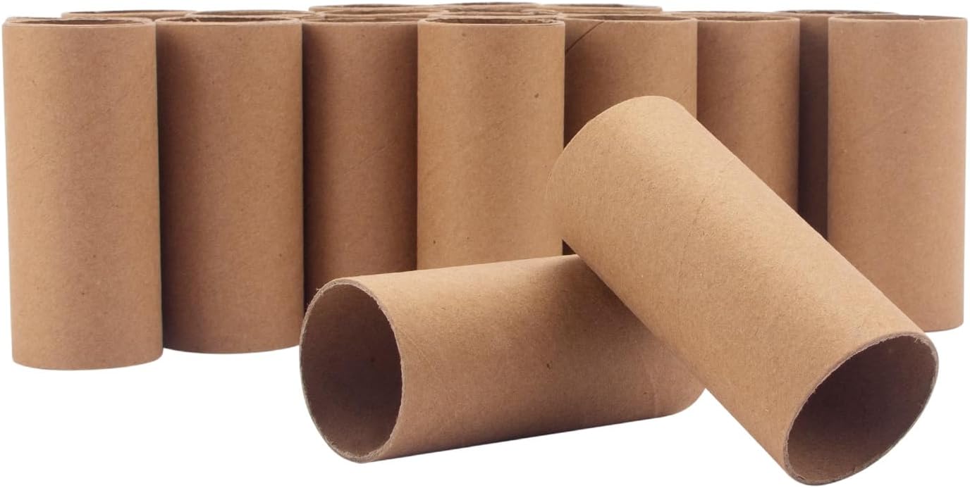 270 Pack Craft Rolls, Round Cardboard Tubes for Crafts, Paper Rolls for Classroom,Craft Tubes,Paper Tube for DIY Art- 1.57"x3.9"x54, 1.65"x3.9"x54, 1.51"x54, 1.42"x54,1.34"x54