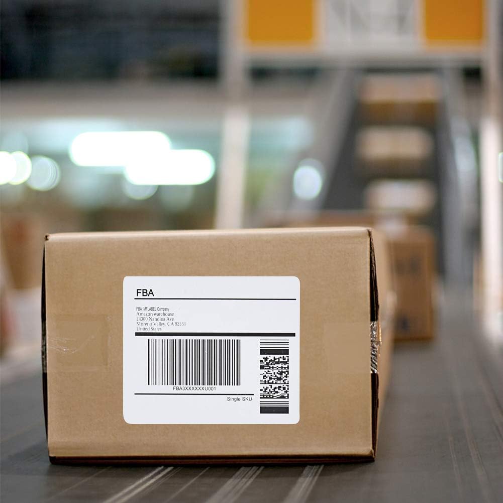 9527 Product 6-UP Shipping Labels, 3-1/3 x 4 Address Labels 150 Labels, 25 Sheets Compatible Laser/Ink Jet (25 Sheets)