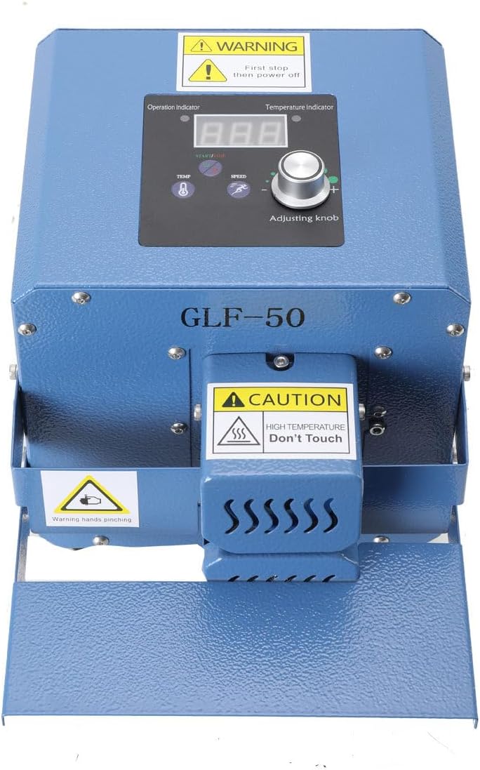 Heat Sealer Machine,Commercial Plastic Bag Sealer,Automatic Plastic Bag Heat Sealing Machine, Continuous Roller Sealer Temperature Control, Bag Sealer For Cookies,Small Shops,Home Kitchen