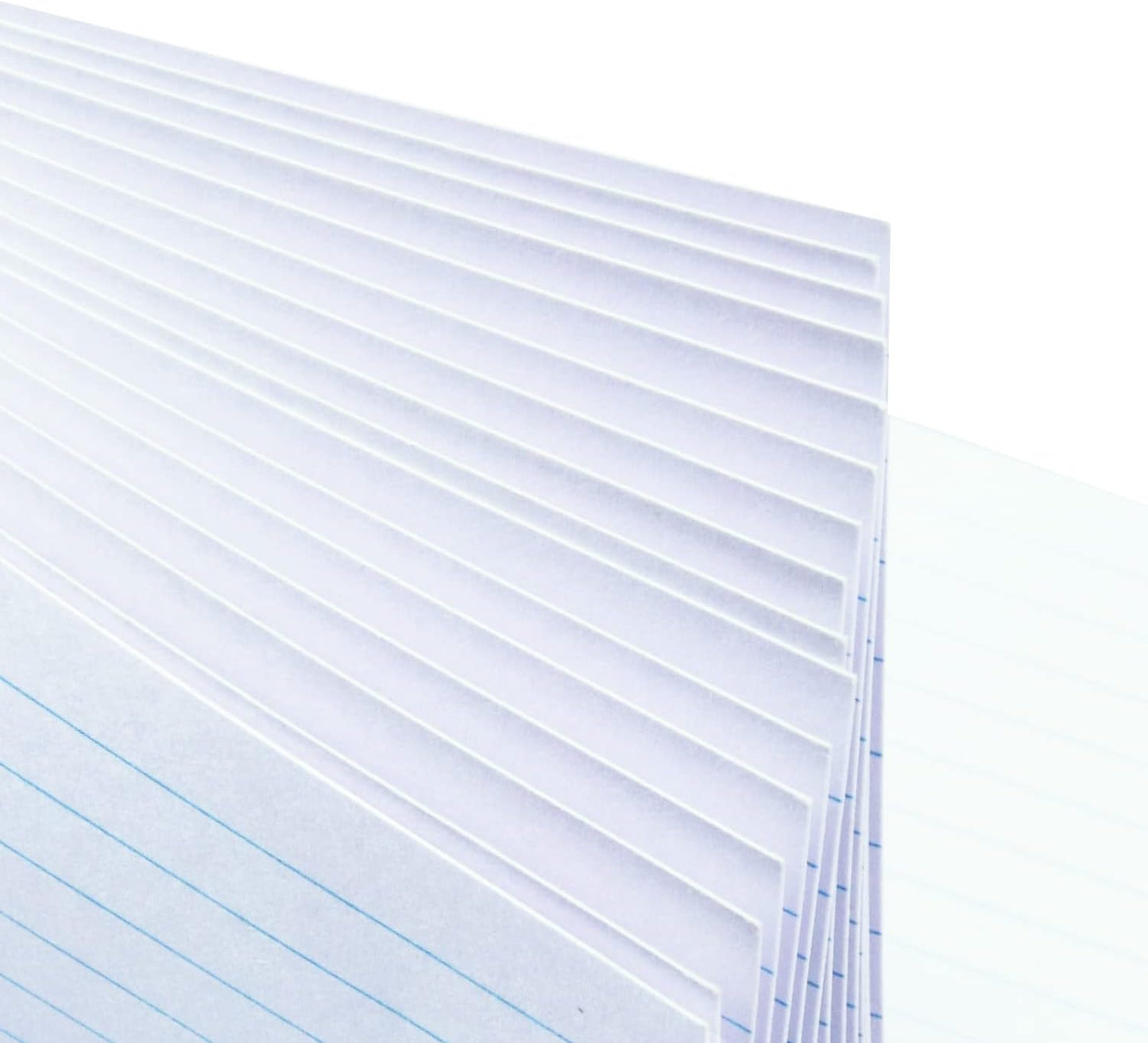 KAISA 3x5 Index Cards Flashcards 3 x 5 White Index Card Lined Ruled Note Cards Study Flash Cards Notecards 100 Sheets (Total 300 Count), KSU-07945