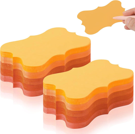 150 Pack Orange Blank Index Cards Study Flash Cards Colored Cardstock 3 x 5 Heavy Notecards Mini Greeting Cards Business Message Cards For Learning School Art Craft Office Supplies