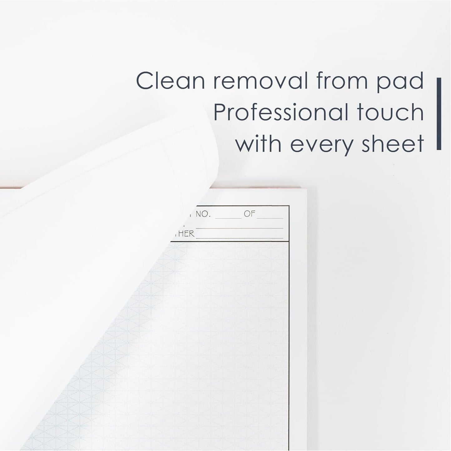 8.5" x 11" Isometric Graph Paper 50 Sheets Landscape - 0.25" Grid, Non-photo Blue, High Brightness, Drafting, Engineering, Art, 3D Design (1-Pack)