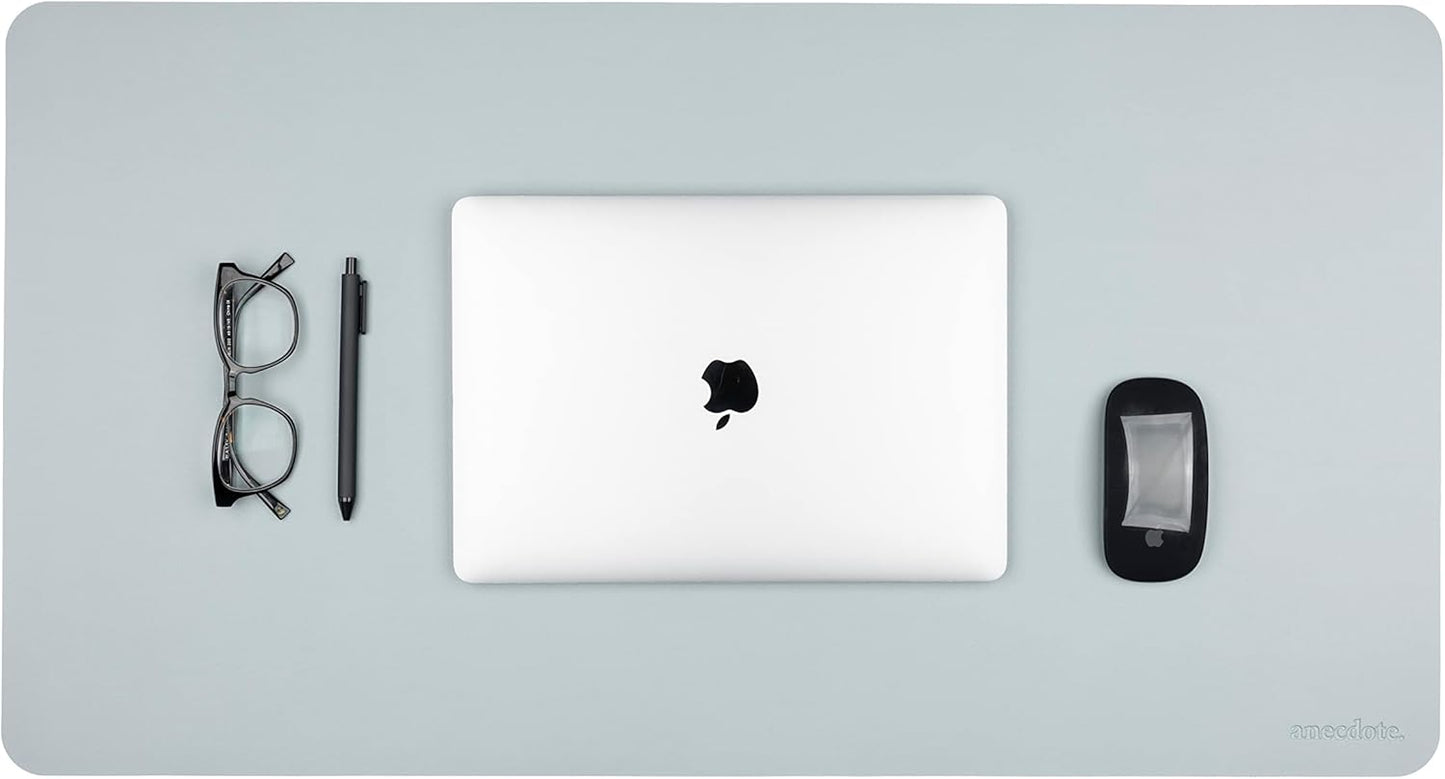 ANECDOTE Vegan Leather Desk Pad - 31.5"x17" Desk Mat for Your Office. This Quality Large Mouse Pad has Chic Elegance, Professional Look & Satisfying Touch - The Perfect Leather Mouse Pad for You!