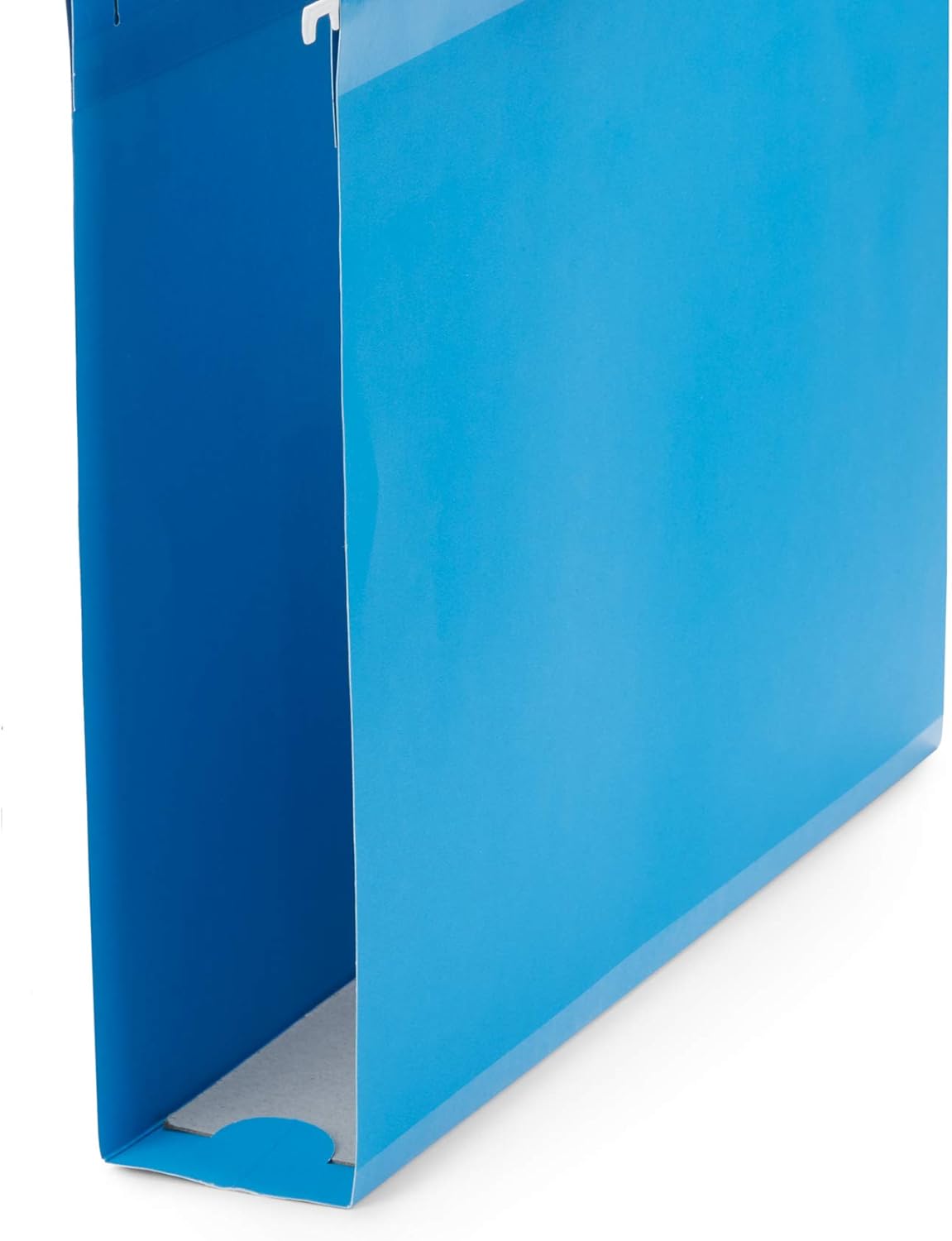 Blue Summit 50 Extra Capacity Hanging File Folders Letter Size, 2 Inch Expansion, Hanging File Folders Extra Capacity, Designed for Bulky Files, Filing Cabinets, Medical Charts, Assorted Colors