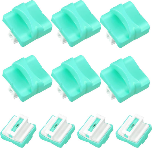 Mudder 10 Pieces Paper Cutter Replacement Blade Cutting Replacement Blades Refill for A4 Black and White Paper Trimmer(Mint Green)