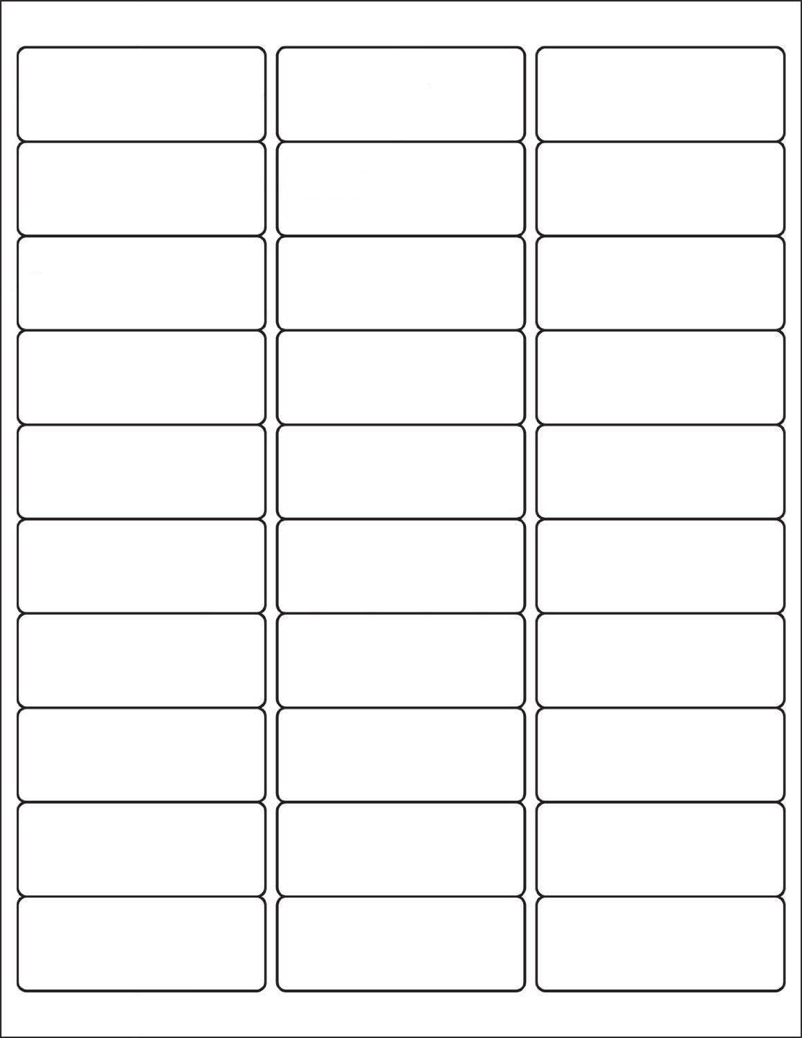 BESTEASY 30-up 1000 Sheets 1" X 2-5/8" Address Shipping Labels for Laser and Inkjet Printers, FBA Product Labels (30000 Labels)