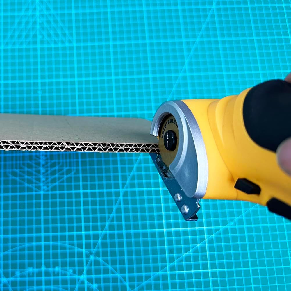 4PCS Titanium Coated Replacement Rotary Blades for Worx ZipSnip Cordless Electric Scissors Compatible with WA2300,RC2600K,RC2601, RC2602, WX080L, WX081L Box Cutter