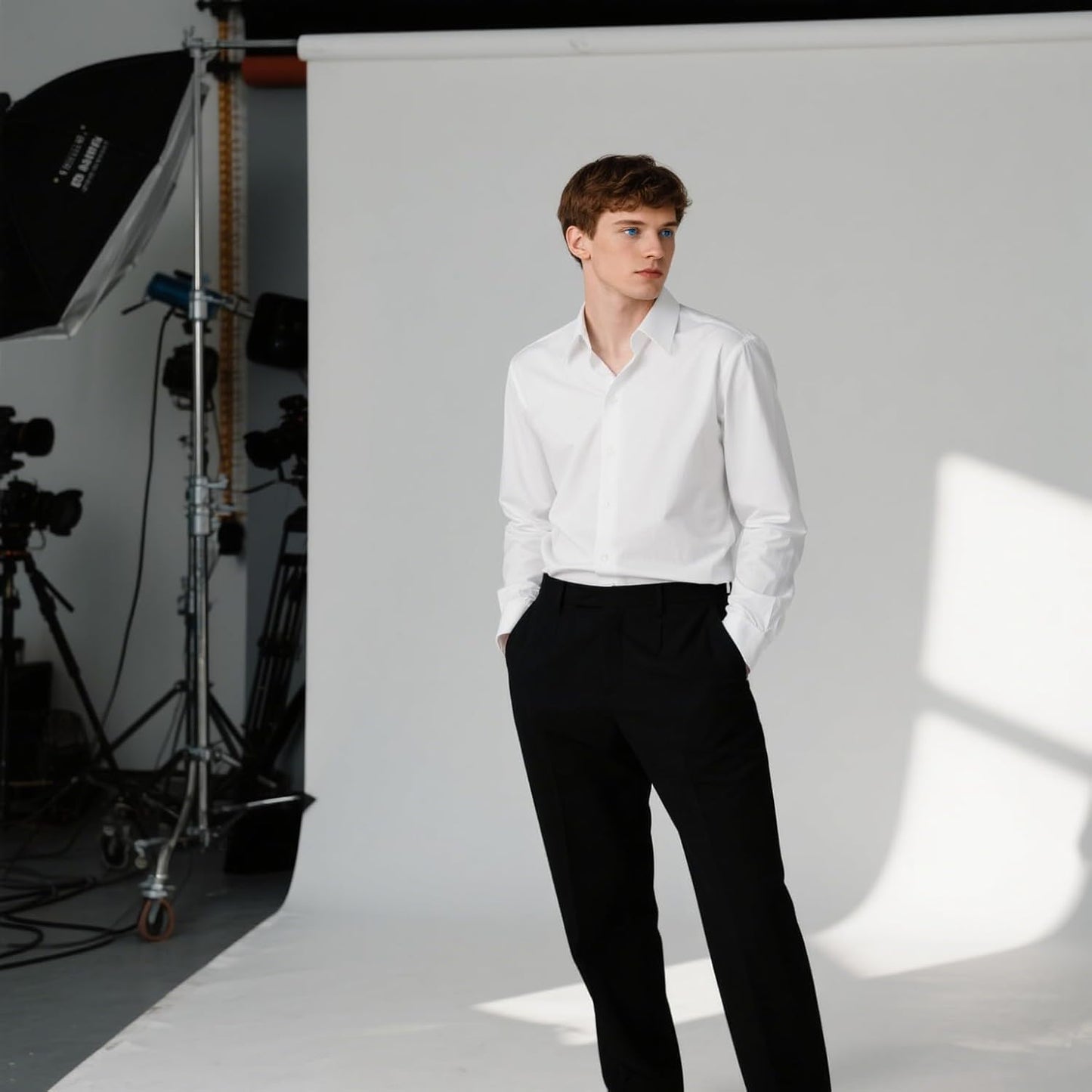 8x10 ft Photo Backdrop White Backdrop for Photoshoot Non-Reflective Soft White Backdrop for Home Studio, Baby Photography, YouTube Content & Live Streaming（only 1x Background）