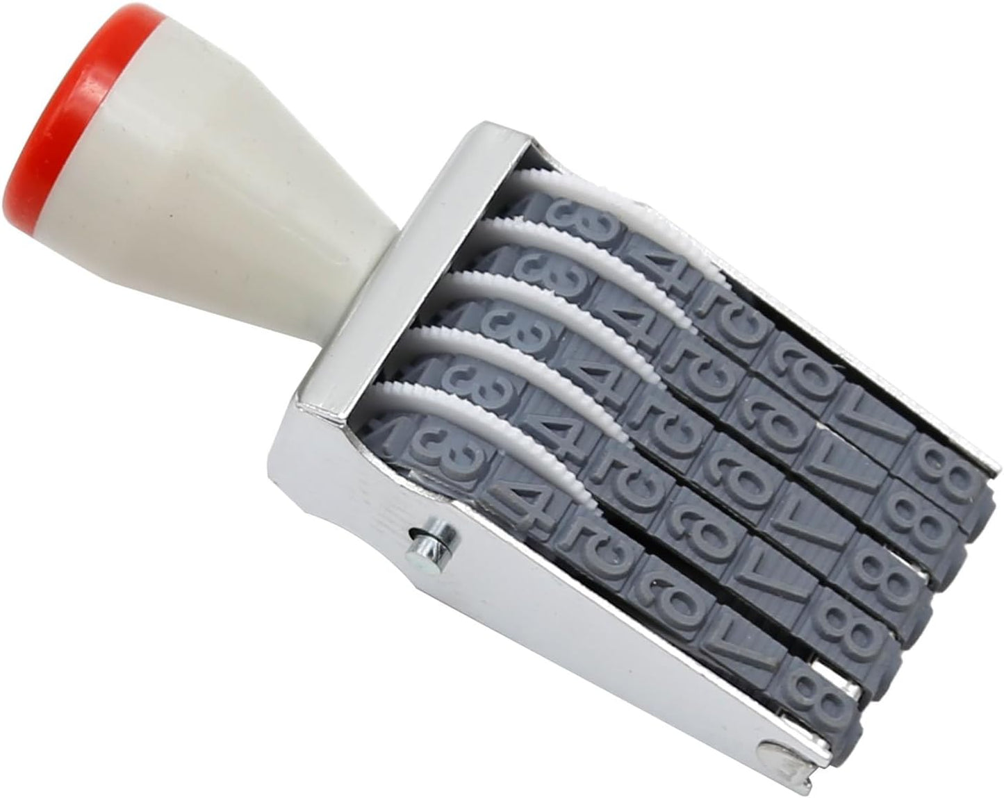 5 Digit Number Stamp,Adjustable Digit Rubber Changeable Number Stamp Numerical Stamp Multi- Functional Creative Price Tag Rotating Number Symbol Business Stamp
