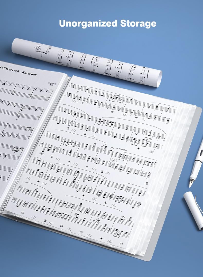 A4 80 Pockets 160/Sides Display Book Paper Document Holder, Business Presentation Book Presentation Folder (80 Pockets Transparent Green)