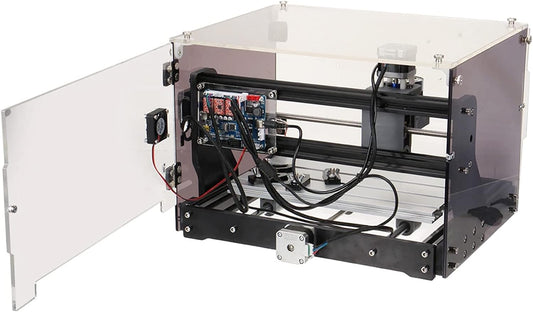 3 Axis 3D Desktop Mill Machine, 24V 5.6A Engraving Milling Machine with Installation Tools CNC Engraver Carving Milling Machine for Cutting Acrylic PVC PCB Plastic Wood 7000 or 9000 RPM