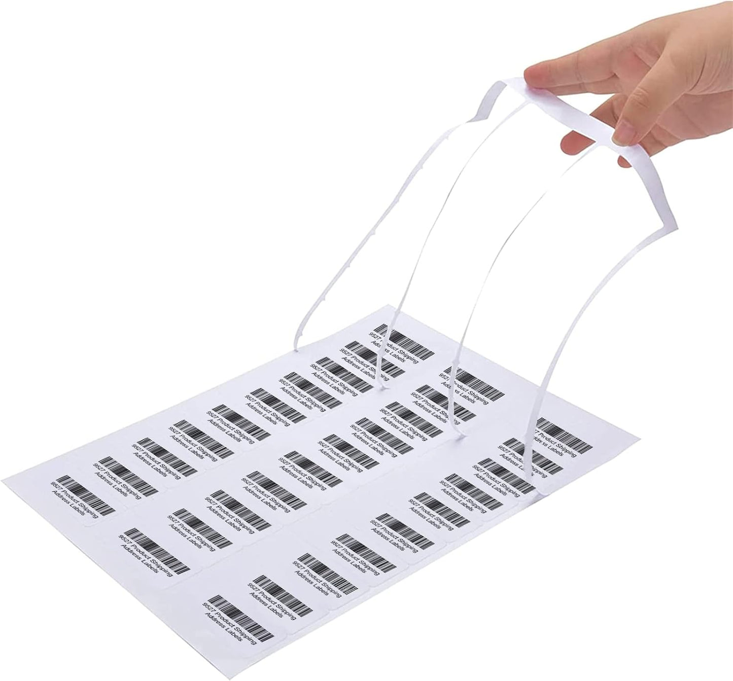 9527 Product 30 up 1 x 2-5/8 Sticker Labels Shipping Address Labels SKU Labels for Laser/Ink Jet Printer,100 Sheets,Total 3000 Labels