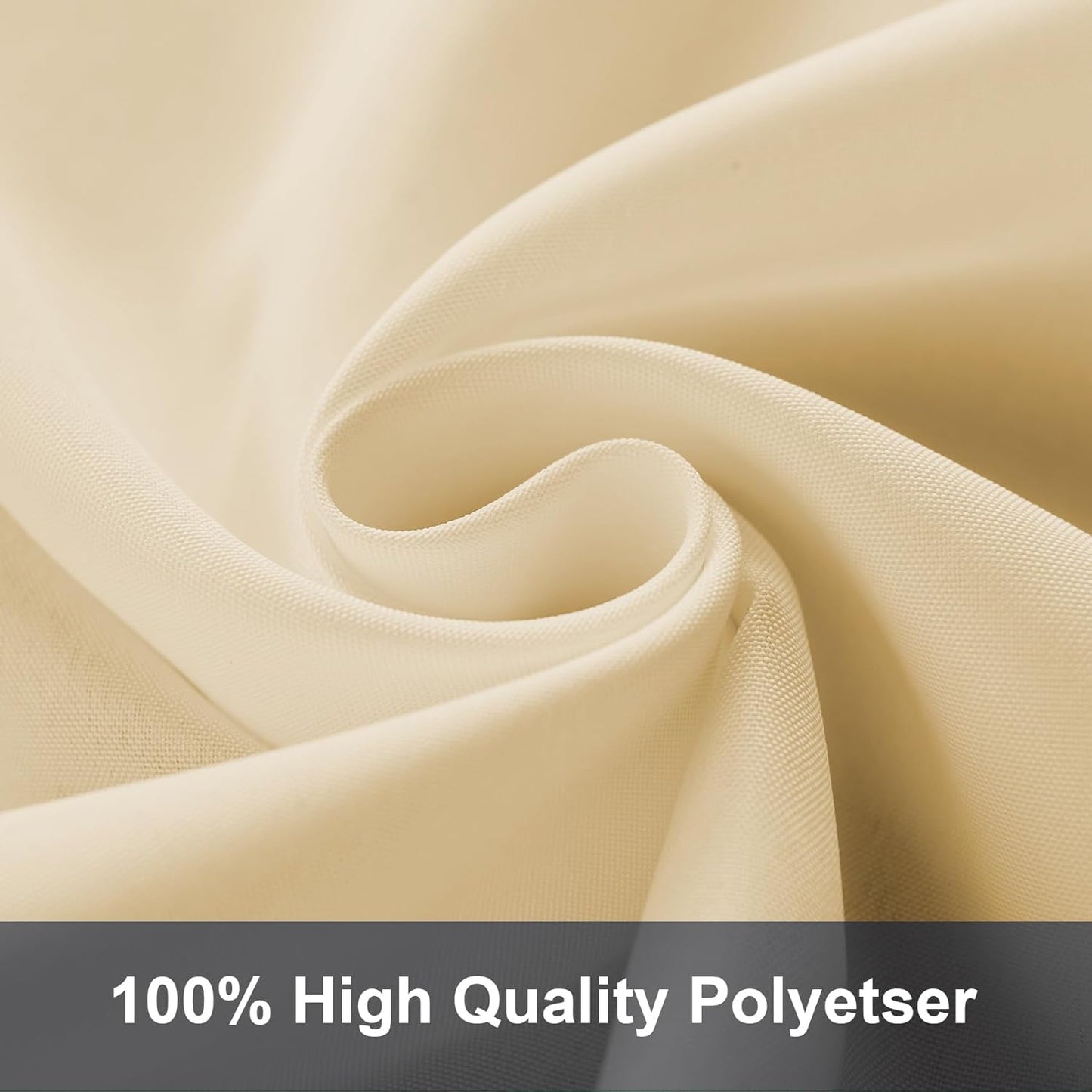 Joccun 5X7FT Champagne Backdrop Background for Photography,Polyester Backdrop Curtain Background Screen for Photography,Photoshoot,Video Recording,Studio(5X7ft,Champagne)