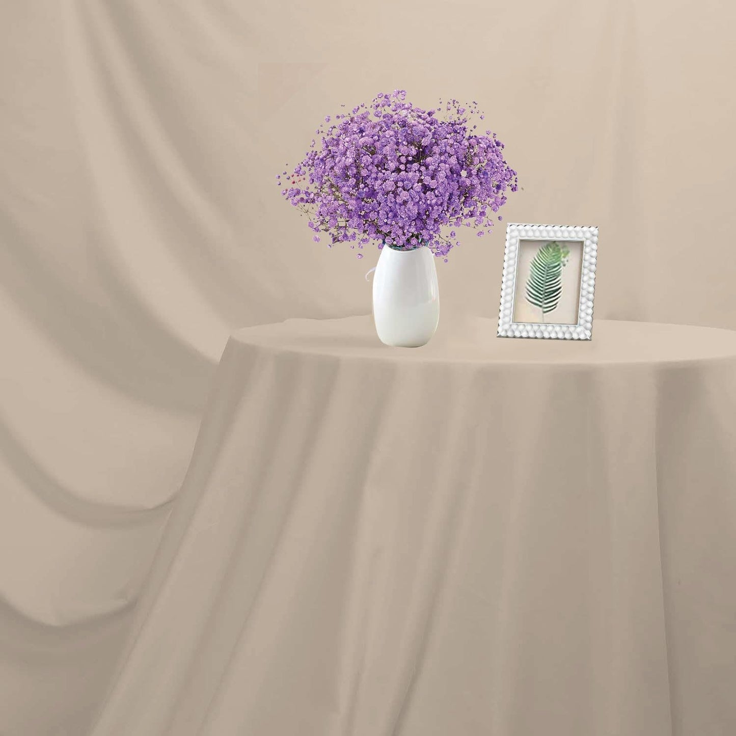 Beige Photo Backdrop for Photoshoot Beige Background for Photography Photo Backdrop Curtain for Party 6 x 9 FT