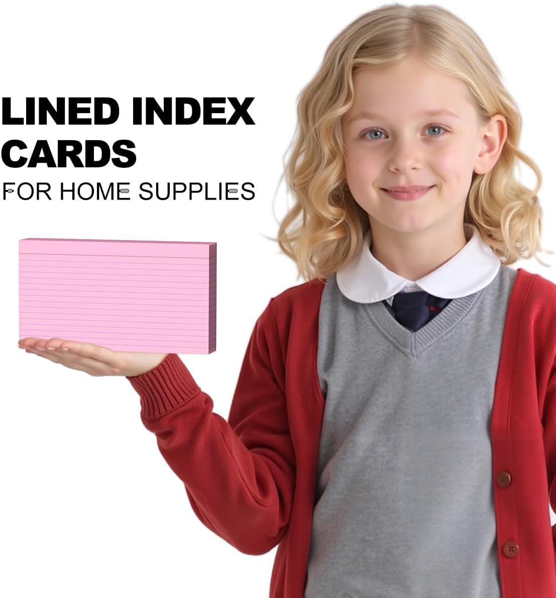 100 Count Colored Index Cards 5x8 Lined Colorful Notecards 4 Color Lined Flashcards for Studying 5 x 8 Index Cue Cards Ruled Notecards Multicolor Note Cards Flash Cards for Notes Office School Recipes