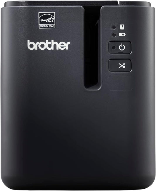 Brother PT-P900C High-Resolution Industrial Desktop Label Printer,Black