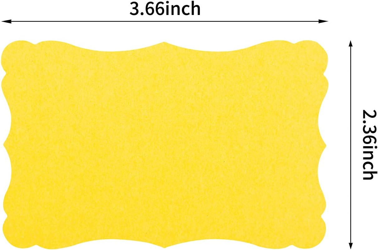 120 Pieces Small Mini Vintage Assorted Colors Blank Note Cards Gift Word Card for Business Cards (12 Colors, 3.66x 2.36 inches)