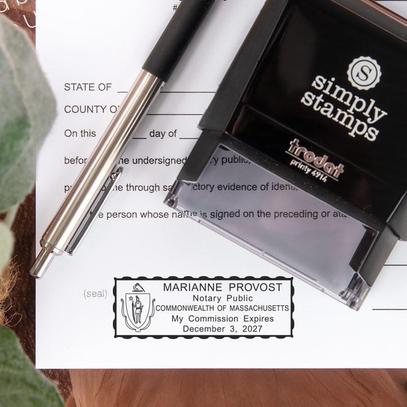 Alaska Rectangular Notary Stamp | Official State Notary Stamp | Official Seals | Meets State Specifications (Alaska, Rectangular Stamp)