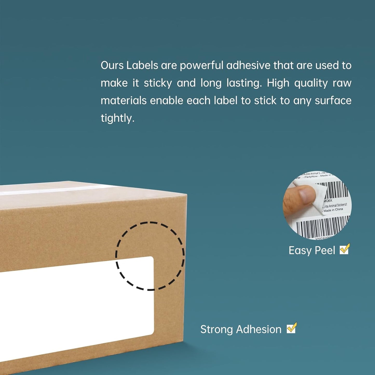 12 Rolls 4" x 2" Thermal Labels - 760 Paper Stickers Per Roll - 4 Rolls - fits Zebra LP2844, GC420, GK420, GX430, ZD220, ZD420, ZD500, ZD620, ZP-500, GT800 Direct Thermal Printers