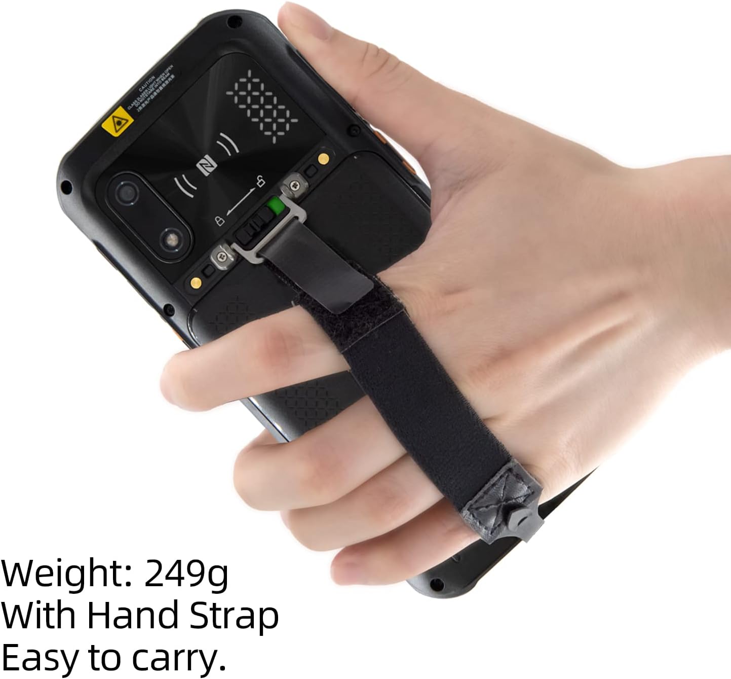 Android 11 with 5.5 inch Screen Barcode Scanner Handheld Mobile Terminal with Honeywell Scanner 1D 2D Barcode Data Capture, for Delivery Shipping Warehouse Retails Inventories System