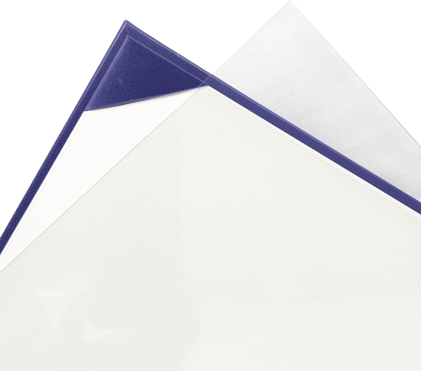 40 PCS Smooth Diploma Certificate Cover 8 1/2" x 11" Purple