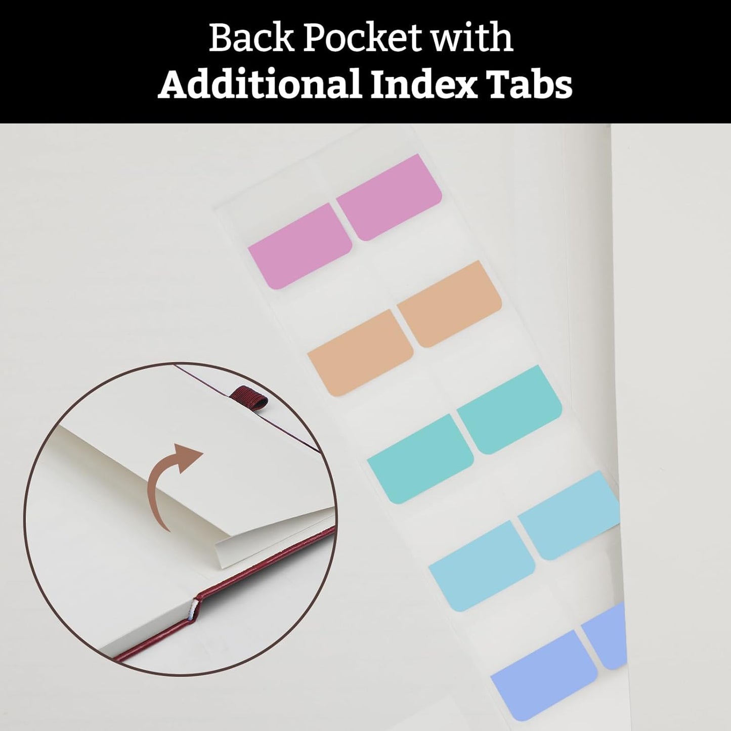 2Pack Lined Hardcover Journal Notebook, A5 192 Pages 100Gsm Thick Paper College Ruled for School,Note Taking,Work,Diary，5.7"*8.3",Burgundy