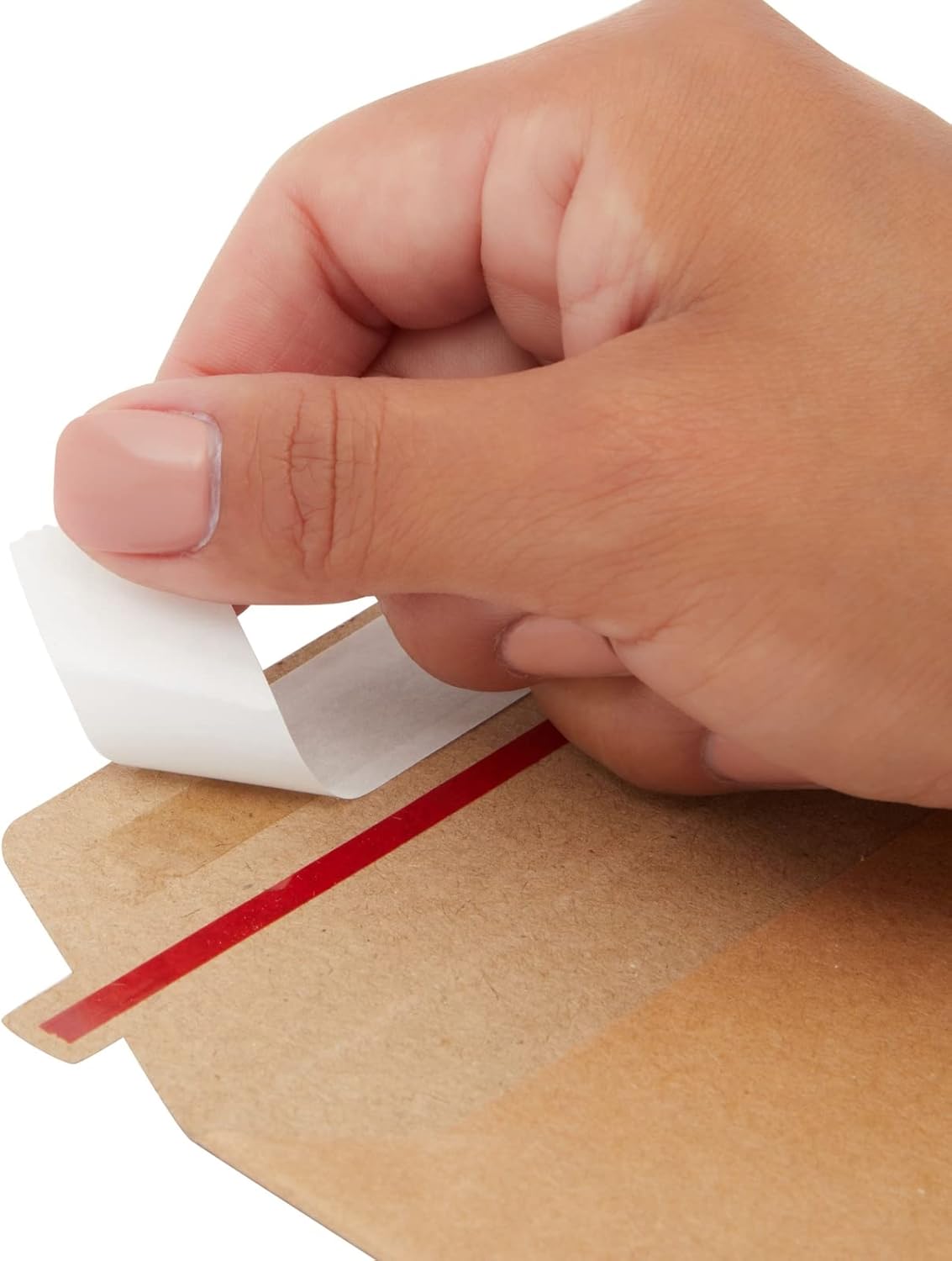 Juvale Stay Flat Mailers - 9 x 11.5 in, Brown, 100-Pack - Thick Document Mailers & Cardboard Envelopes - Peel & Seal Mailing Envelopes for Photos & Magazines