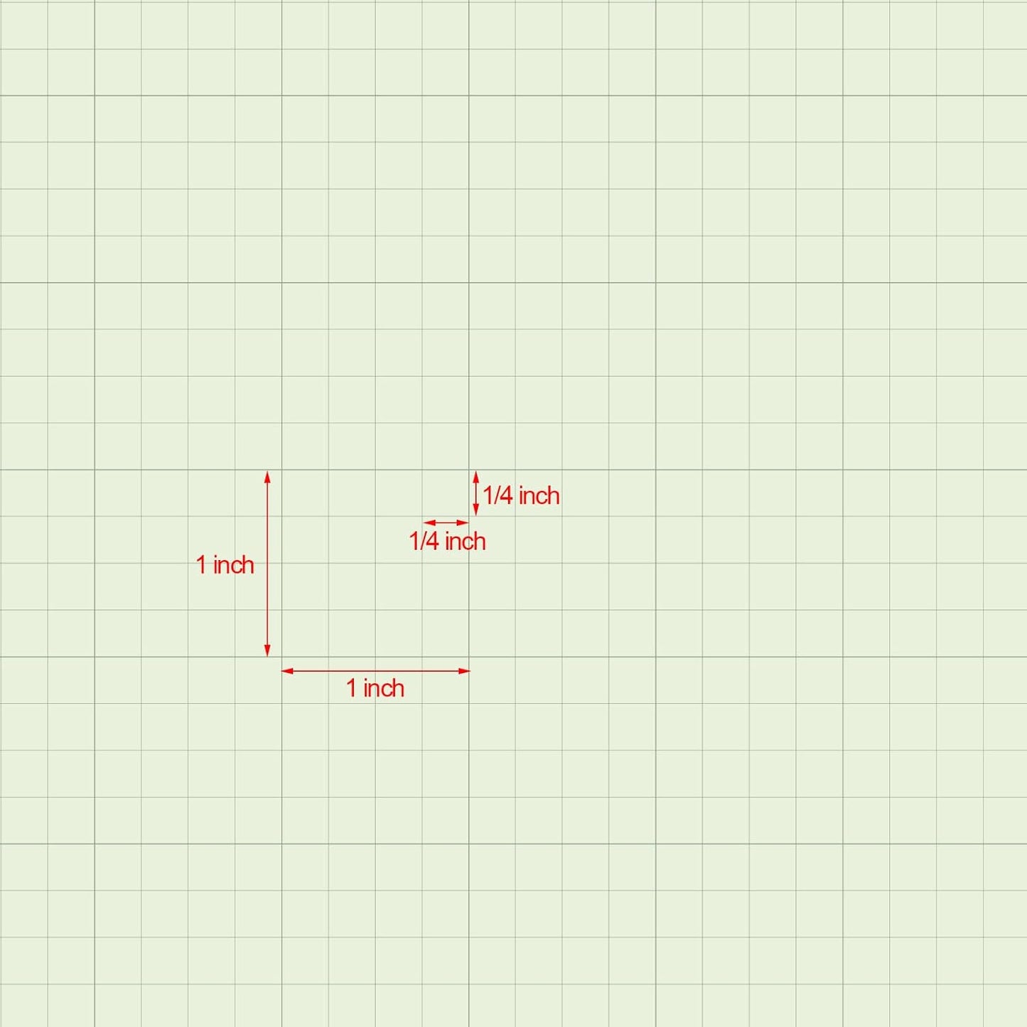 25 Sheet Graph Paper Pad 24" x 36" Large Graph 1" and 1/4" Ruled Grid Paper for Engineer Architect Designer Mathematician Draftsmen Sketch House Commercial Building Plan Drafting(Green)