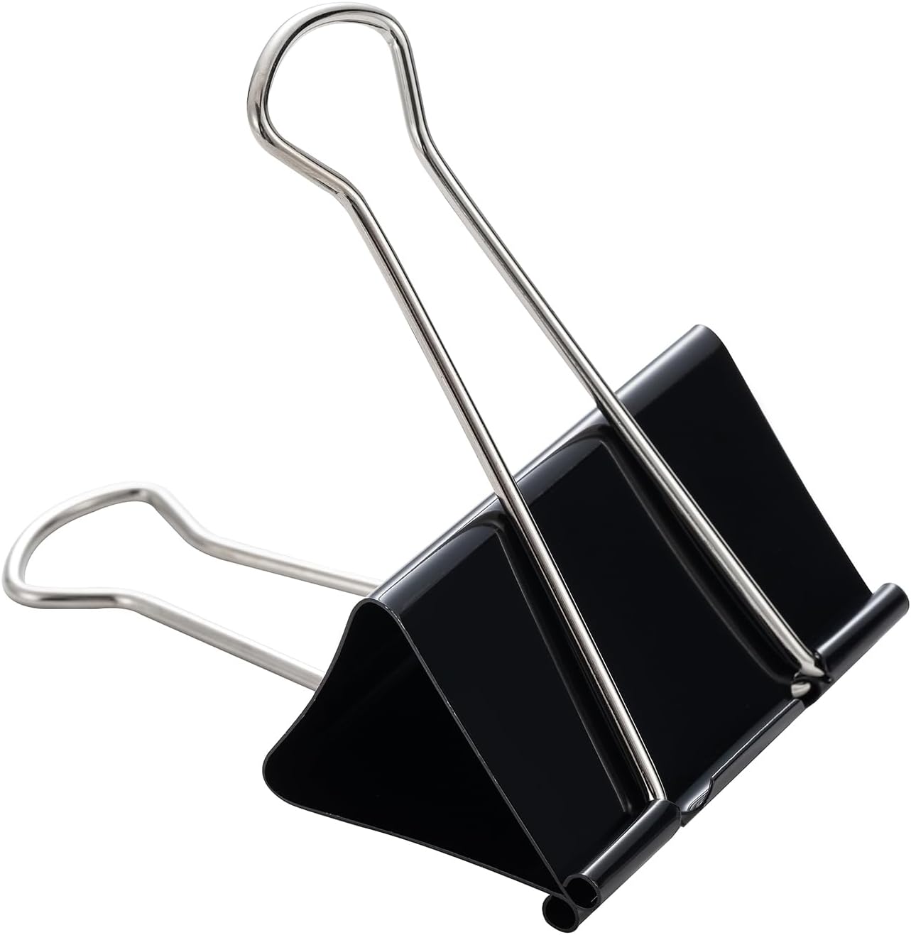 Jumbo Binder Clips 3 Inch, Black, Binder Clips Extra Large Heavy Duty for Office Supplies (18)