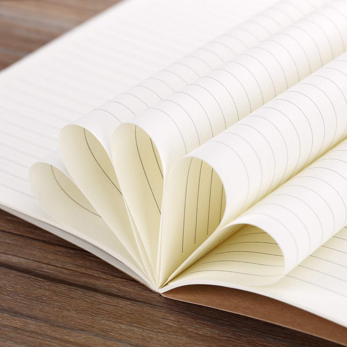 12 Pack Notebook Journals for Travelers, Students and Office, Writing Diary Subject Notebooks Planner with Lined Paper, College Ruled, 60 Pages, 30 Sheets, 8.3x5.5 inch, A5 Size, Travel Journal Set