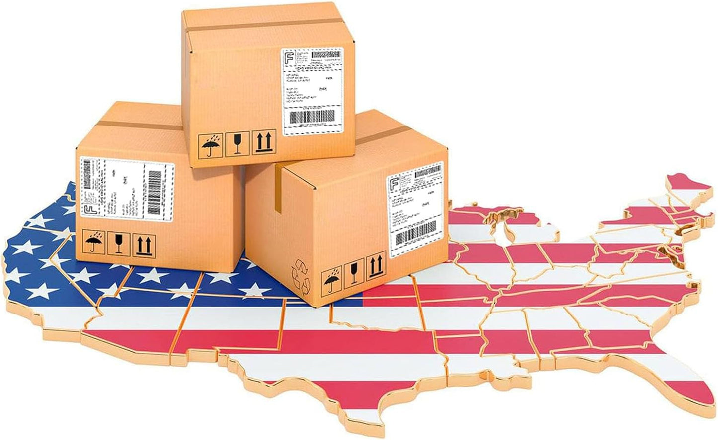 8.5" x 11" Sticker Paper for Inkjet Printers - 400 Sheets Full Sheet Shipping Labels Printable Full Page Labels 8.5×11 White Sticker Paper for Laser Printing - Matte