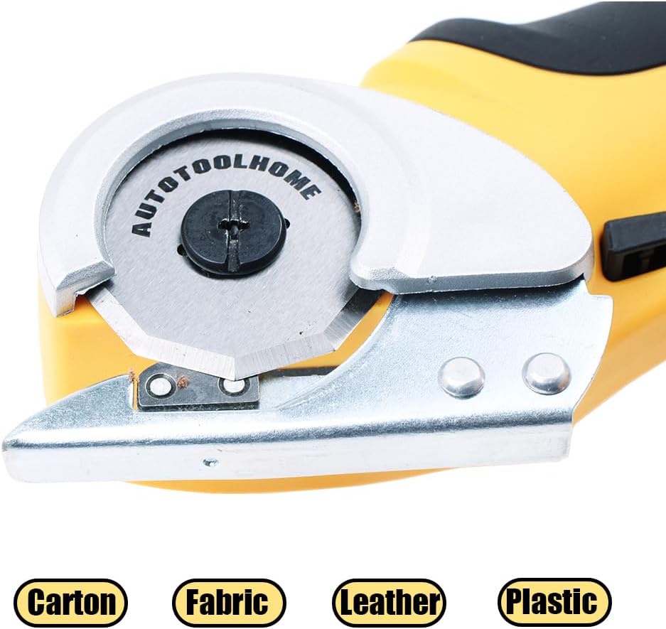 4PCS Replacement Rotary Blades for Worx ZipSnip Cordless Electric Scissors Compatible with WA2300,RC2600K,RC2601, RC2602, WX080L, WX081L Box Cutter