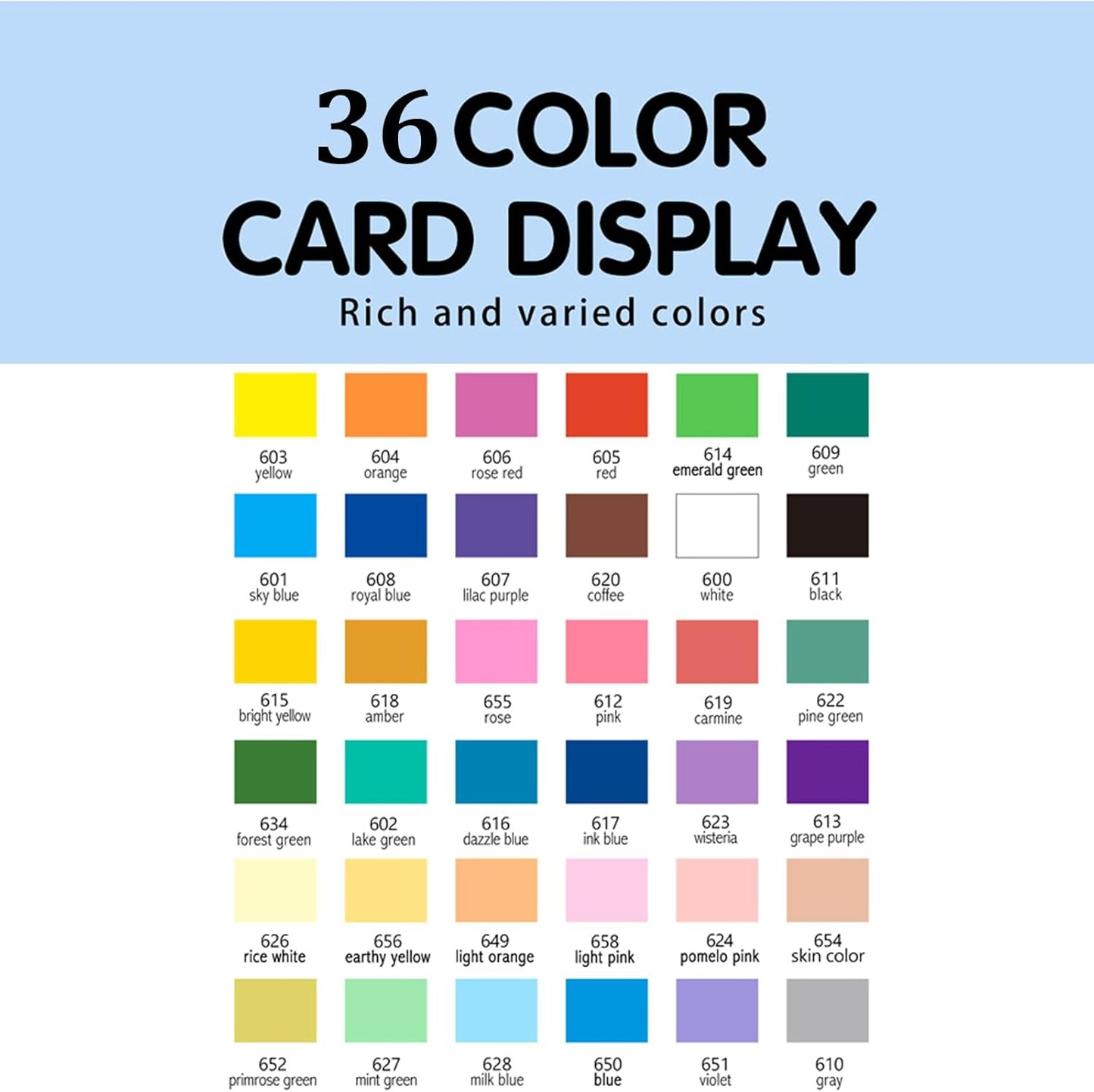 36 Color Acrylic Paint Pens, Soft Brush Tip Acrylic Paint Markers,Quick-Drying Waterproof Acrylic Markers for Canvas, Rock Painting, Wood, Stone, Glass, Ceramic, Fabric Painting, DIY Crafts