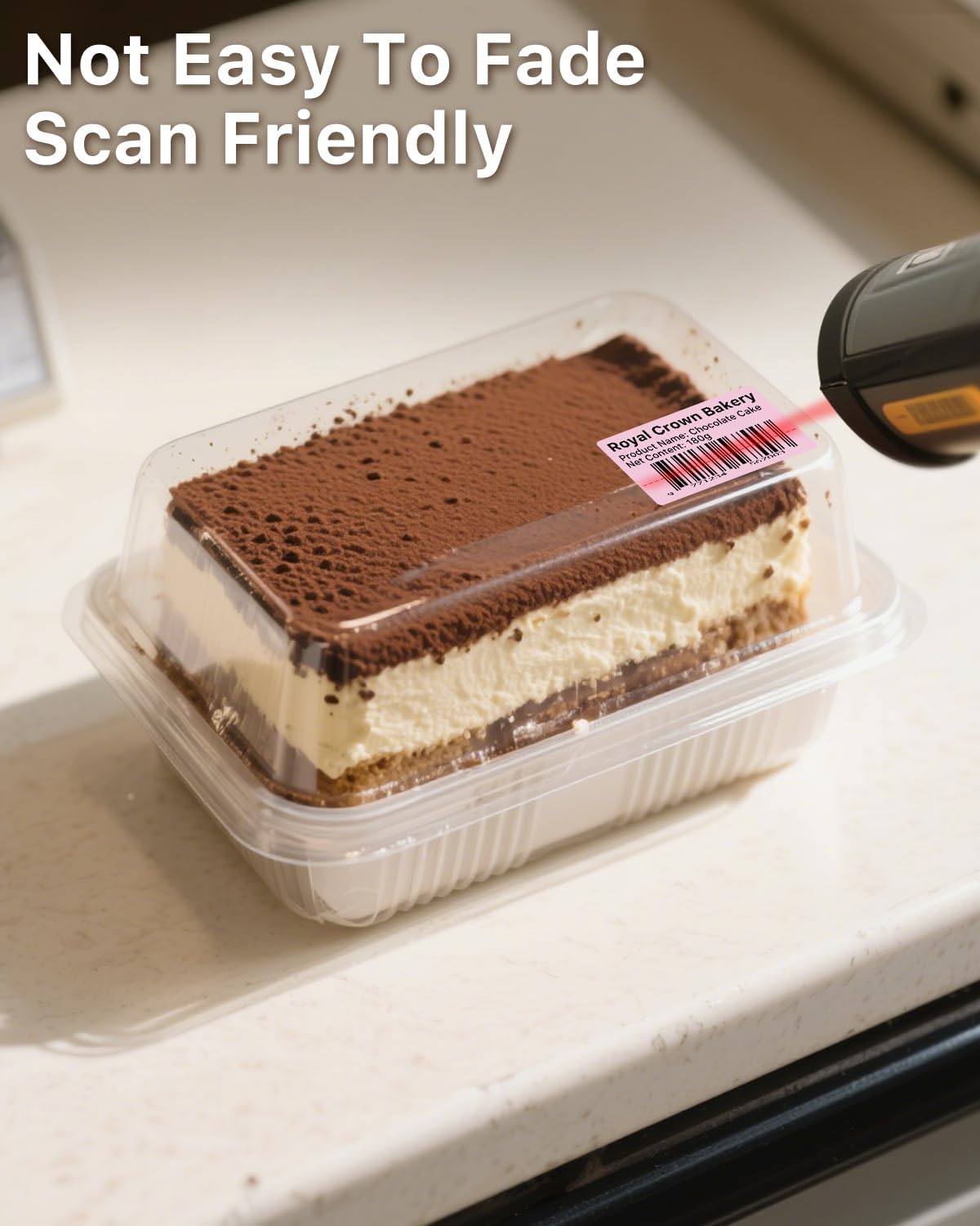 iEager 2.25x1.25 Inch Thermal Labels, Pink Durable Thermal Printer Stickers, Self-Adhesive Rectangle Shipping Label Printer Sticker for Barcode, Name, Address, 1000 Labels/Roll