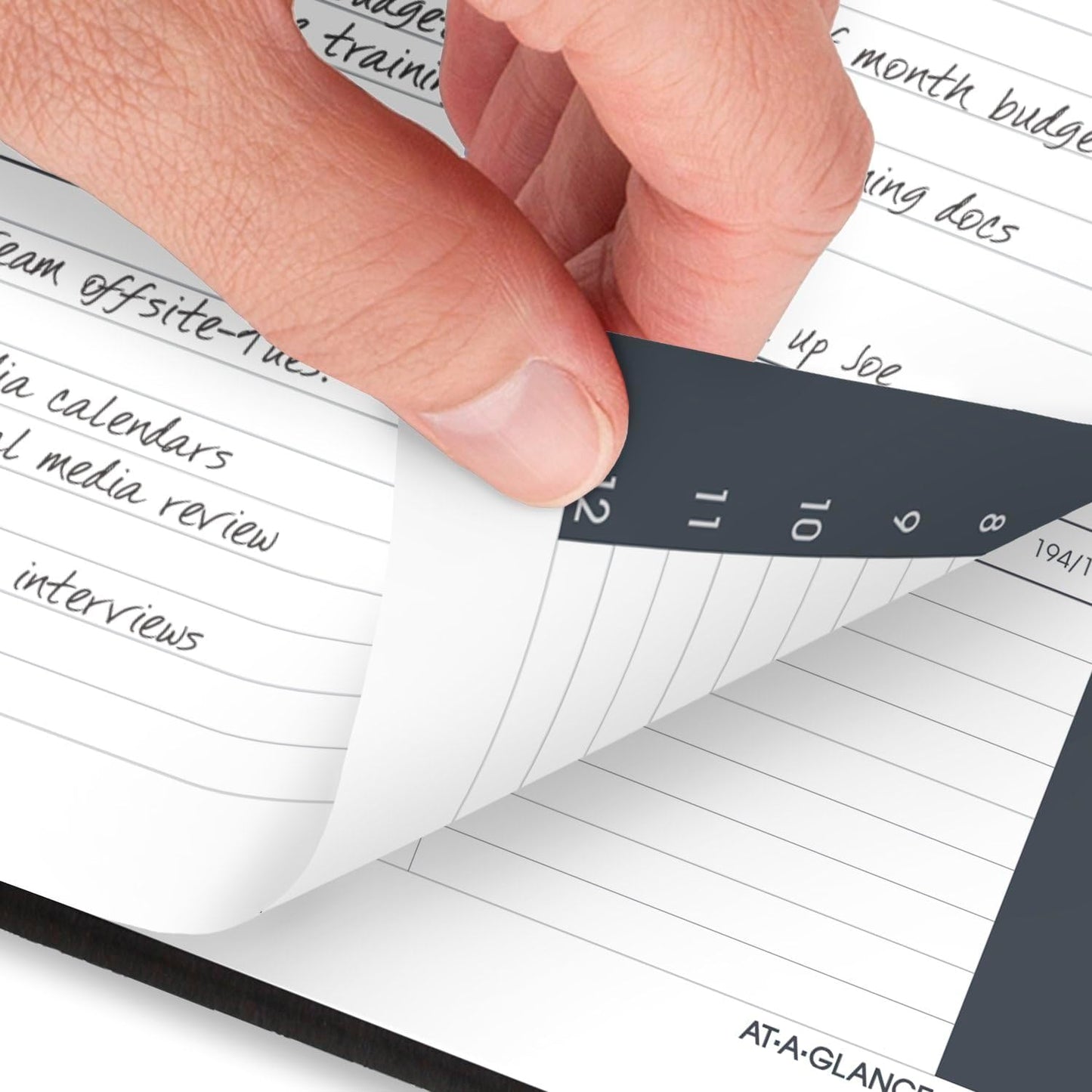 AT-A-GLANCE Planner 2025-2026 Academic, Weekly, 5" x 8", Small, Flexible Cover, Black (7010105)