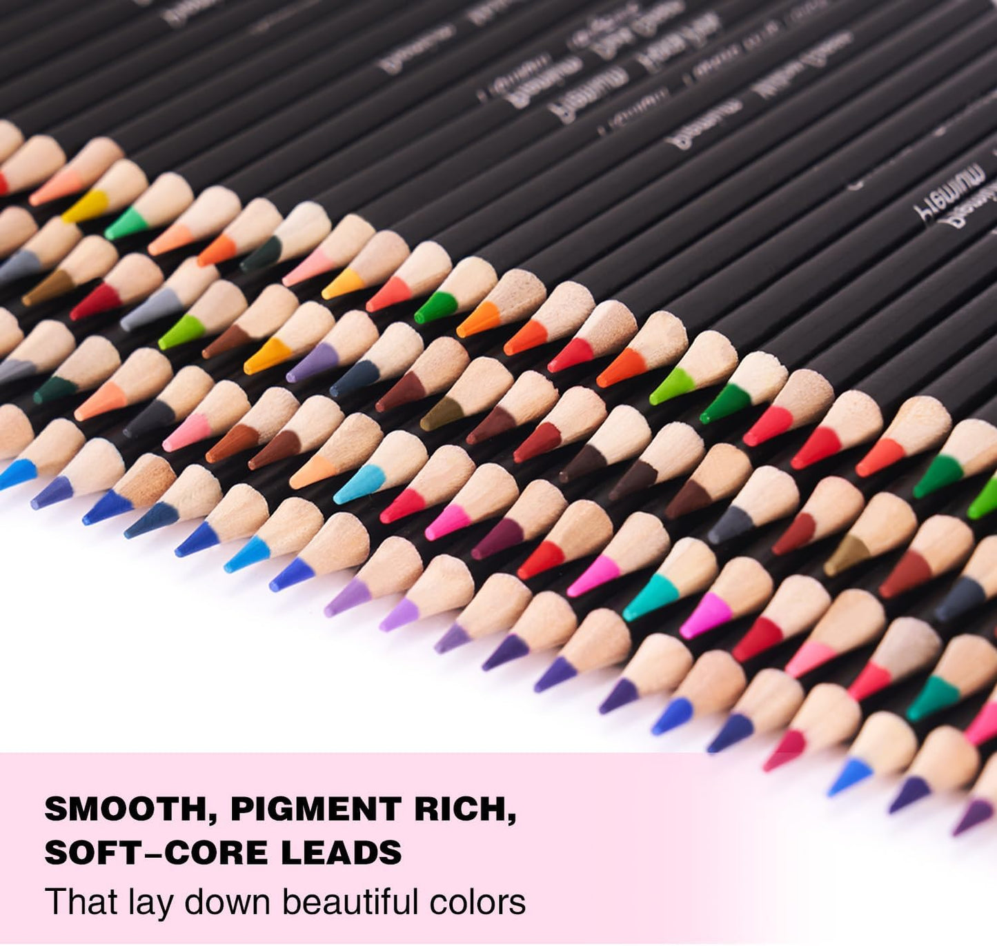 160 Artist Colored Pencils, Oil Colored Pencils for Adult Coloring Books, Soft Core with Vibrant Colors for Artists and Beginners, Coded Pencils for Detailing, Shading & Blending, Packed in Metal Box